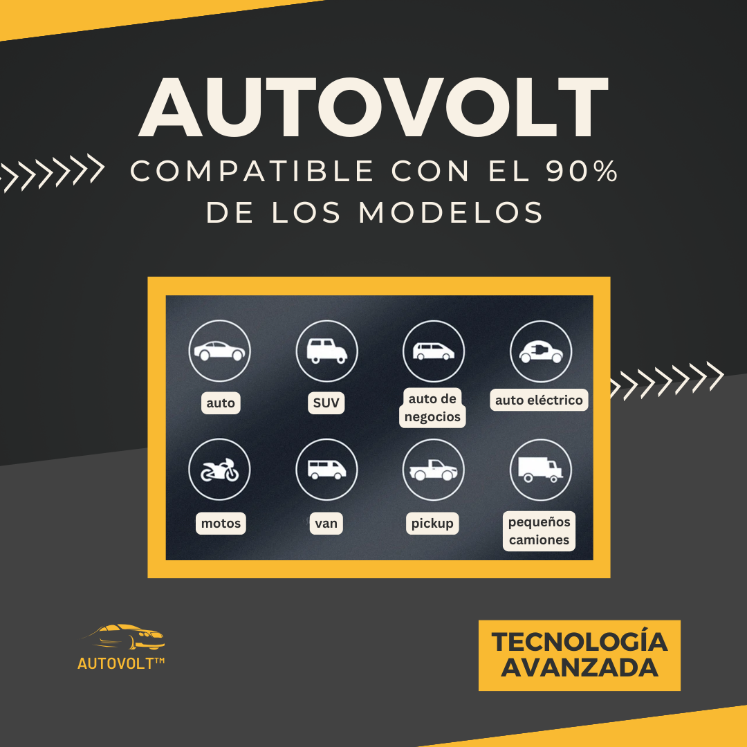 AutoVolt™ - Energía Instantánea para tu Auto