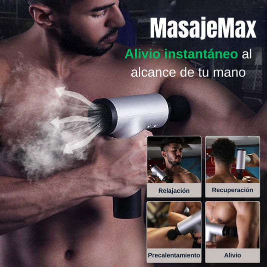 MasajeMax™️ Pistola de Masaje