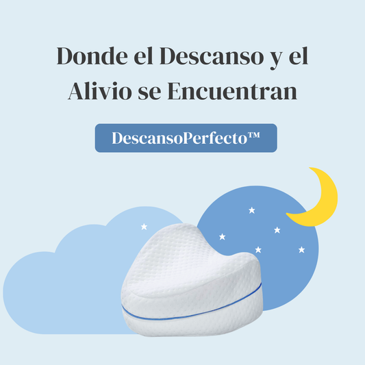 Almohada Ortopédica para Piernas: DescansoPerfecto™️