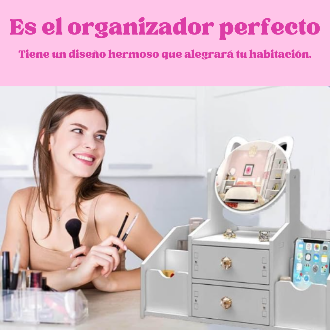 KittyGlam™️: La Solución Adorable para Mantener tu Espacio Ordenado