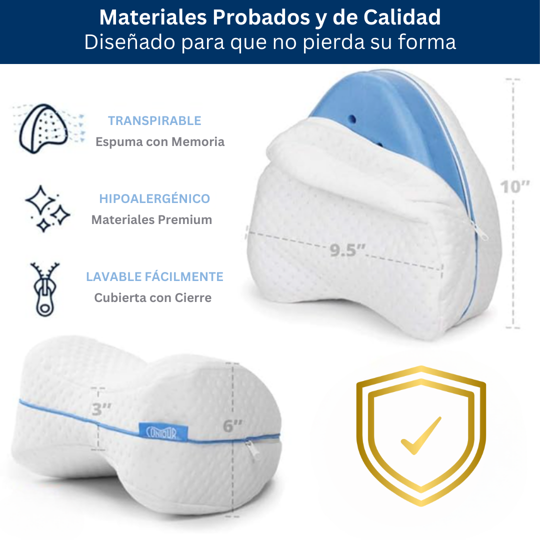 Almohada Ortopédica para Piernas: DescansoPerfecto™️