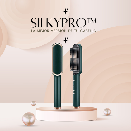 SilkyPro™️: El Mejor Cepillo Alisador 2 en 1