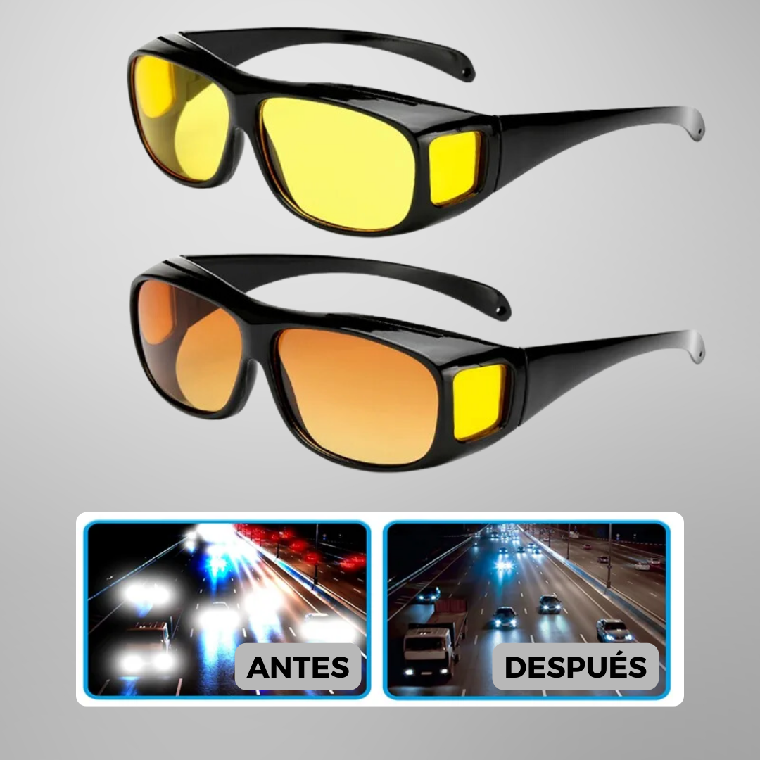 DuoVision™: 2x1 Lentes HD para Día y Noche